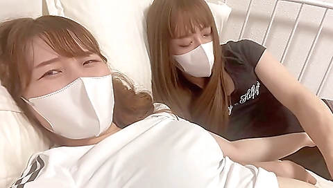 Japanese teen 18+ brunette has sexy pussy and nice tits